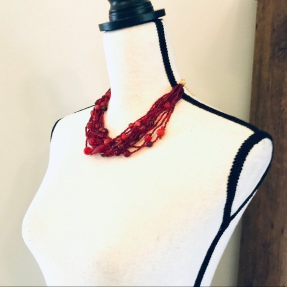 BoHo Convertible Handmade Beaded Necklace/Bracelet - Picture 2 of 4